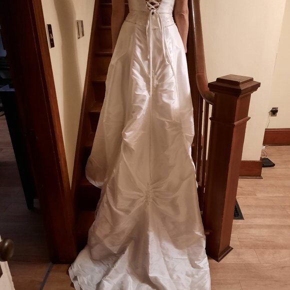 Atelier Diagonale Wedding Dress Size 8 - Picture 2 of 8
